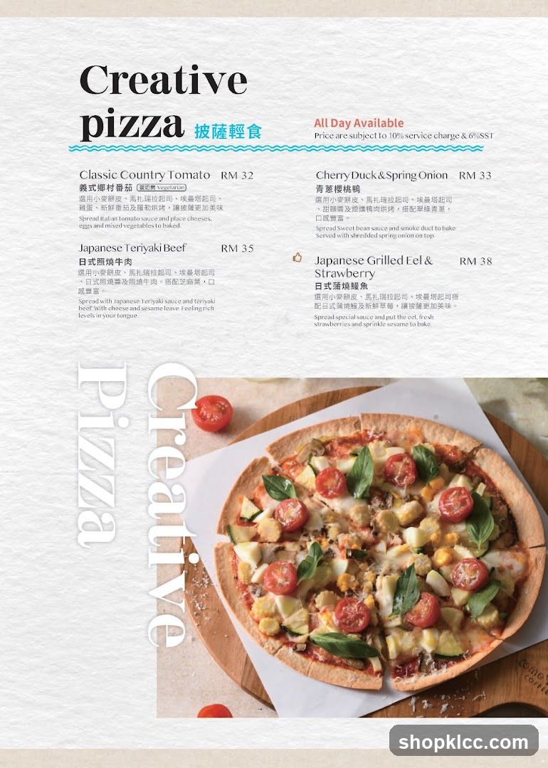 Creative pizza