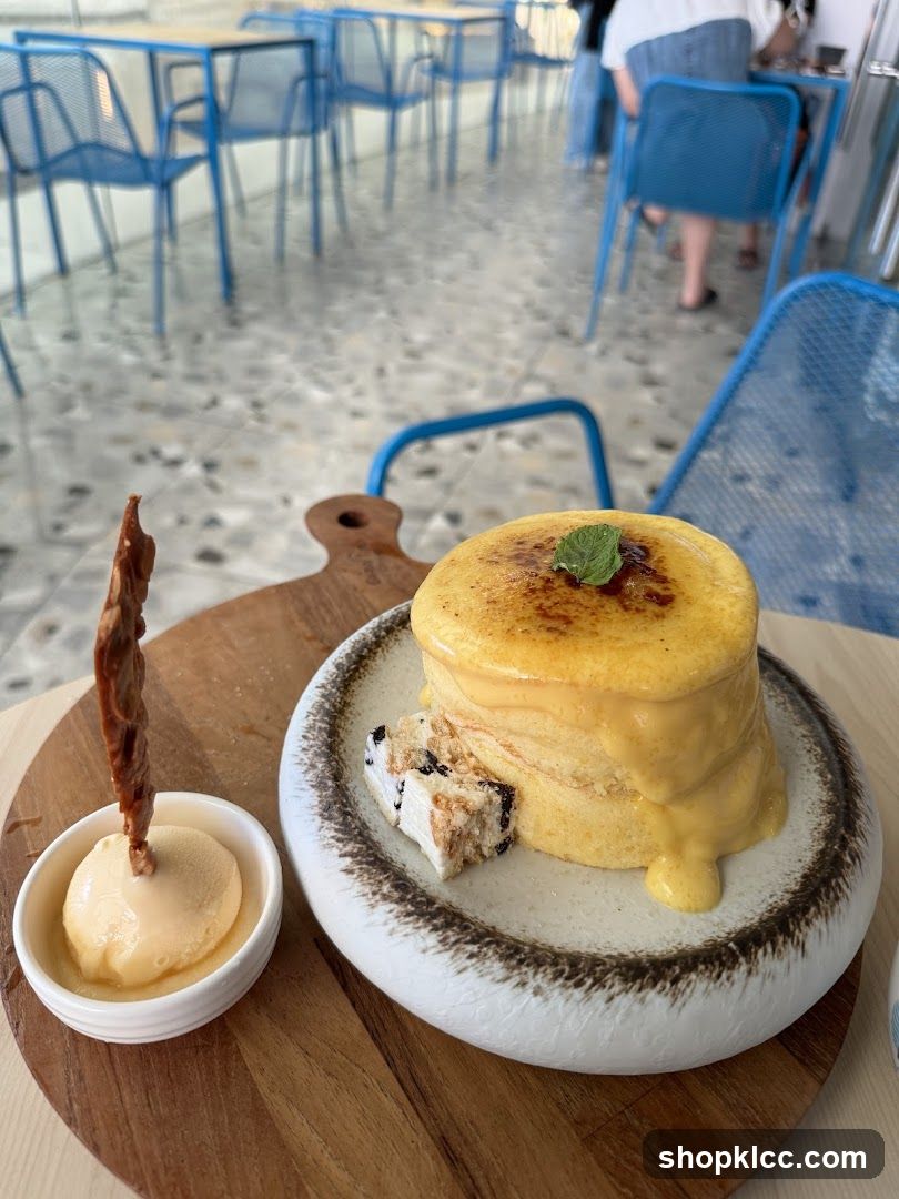 Dessert with Ice Cream