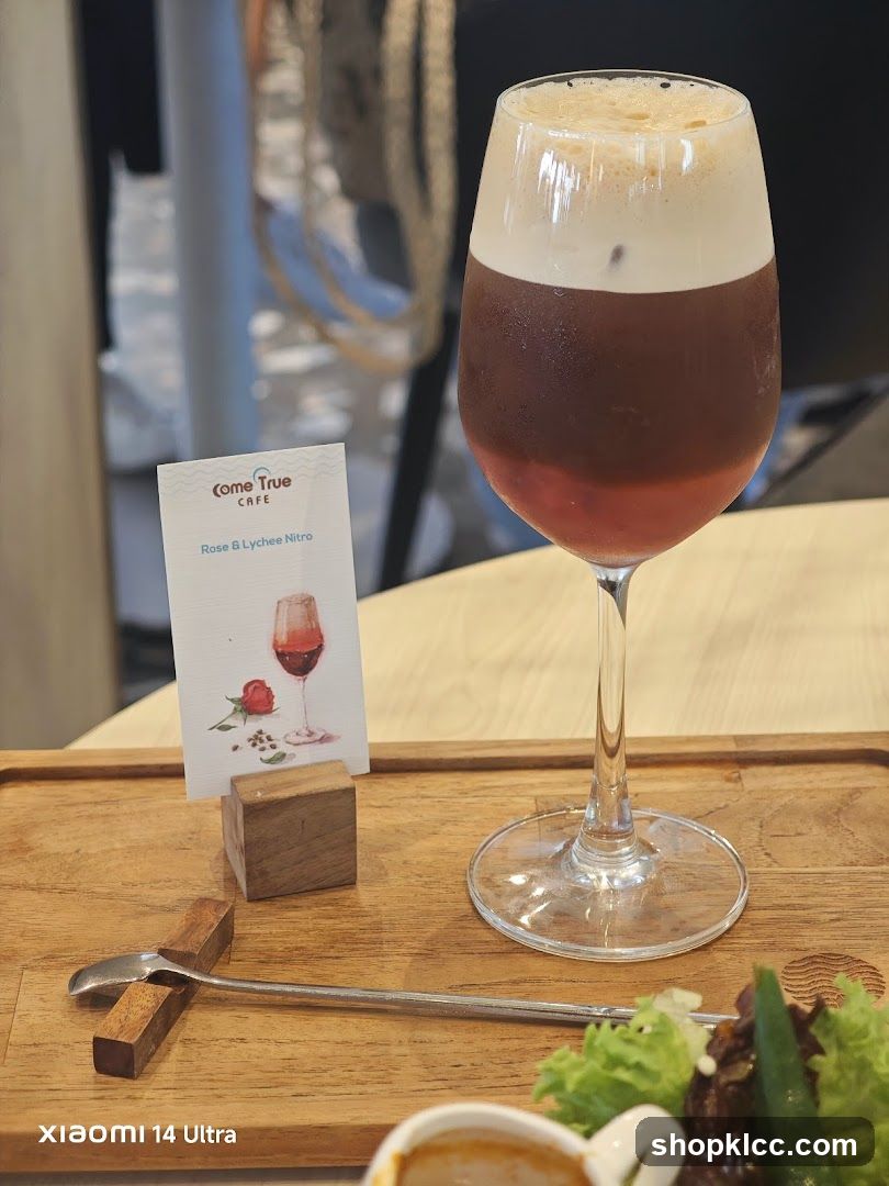 Rose & Lychee Nitro Drink