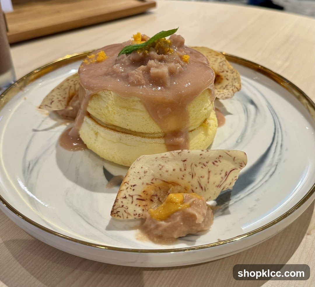 Taro Pancakes