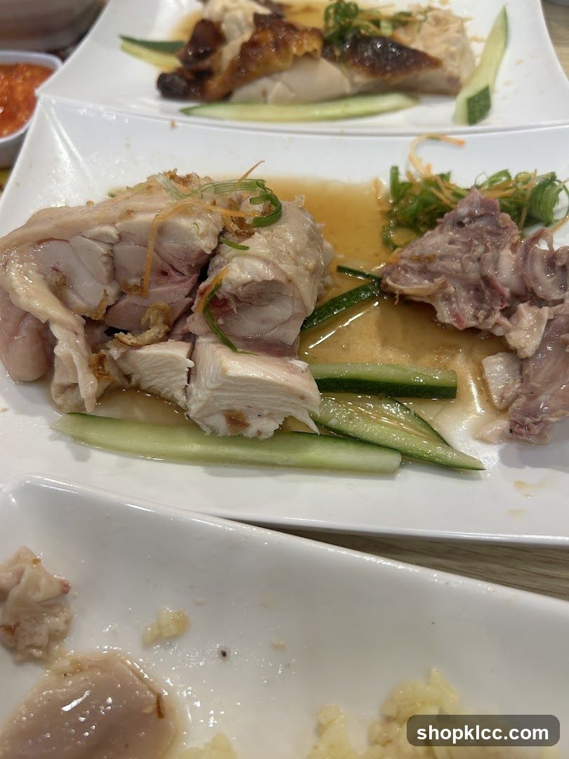 Hainanese Chicken Rice
