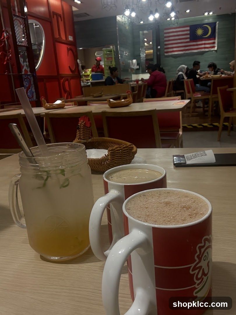 Restaurant Interior with Drinks
