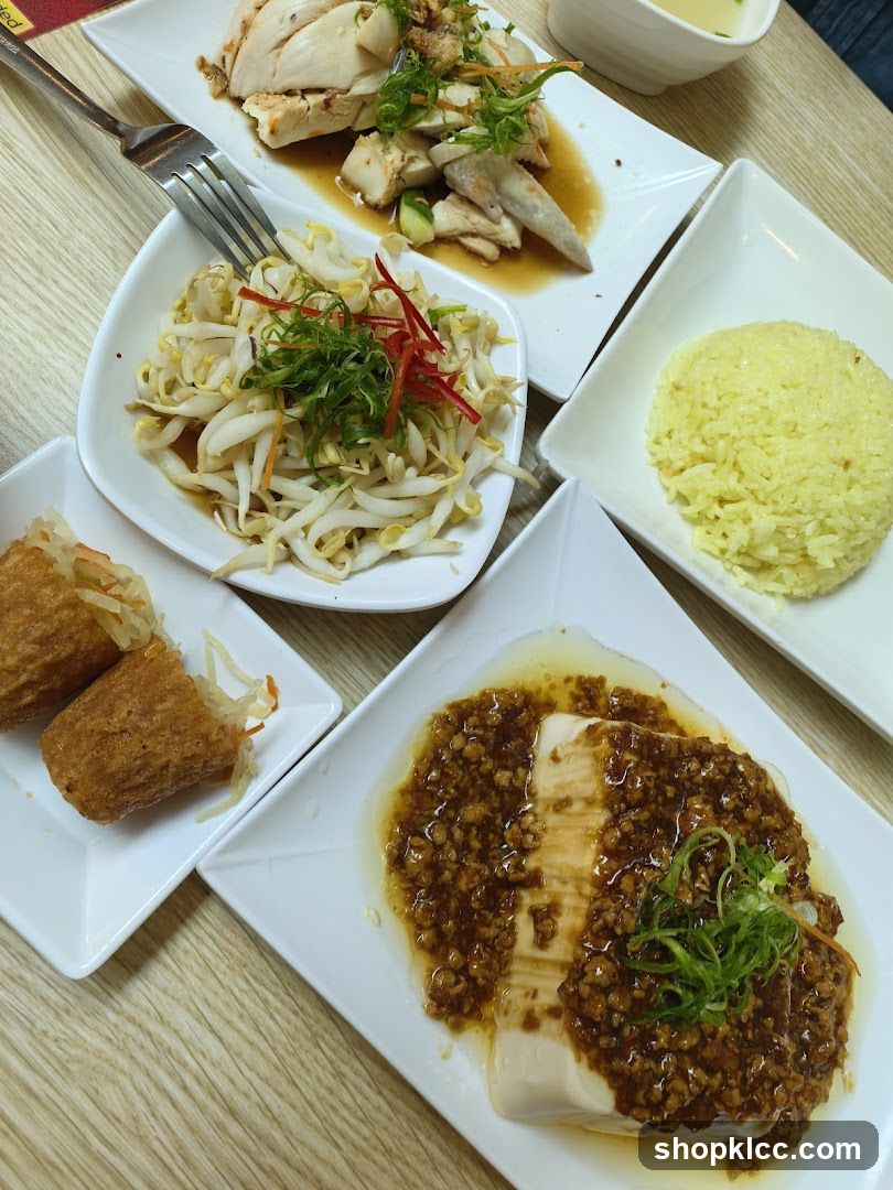 Hainanese Chicken Rice Meal