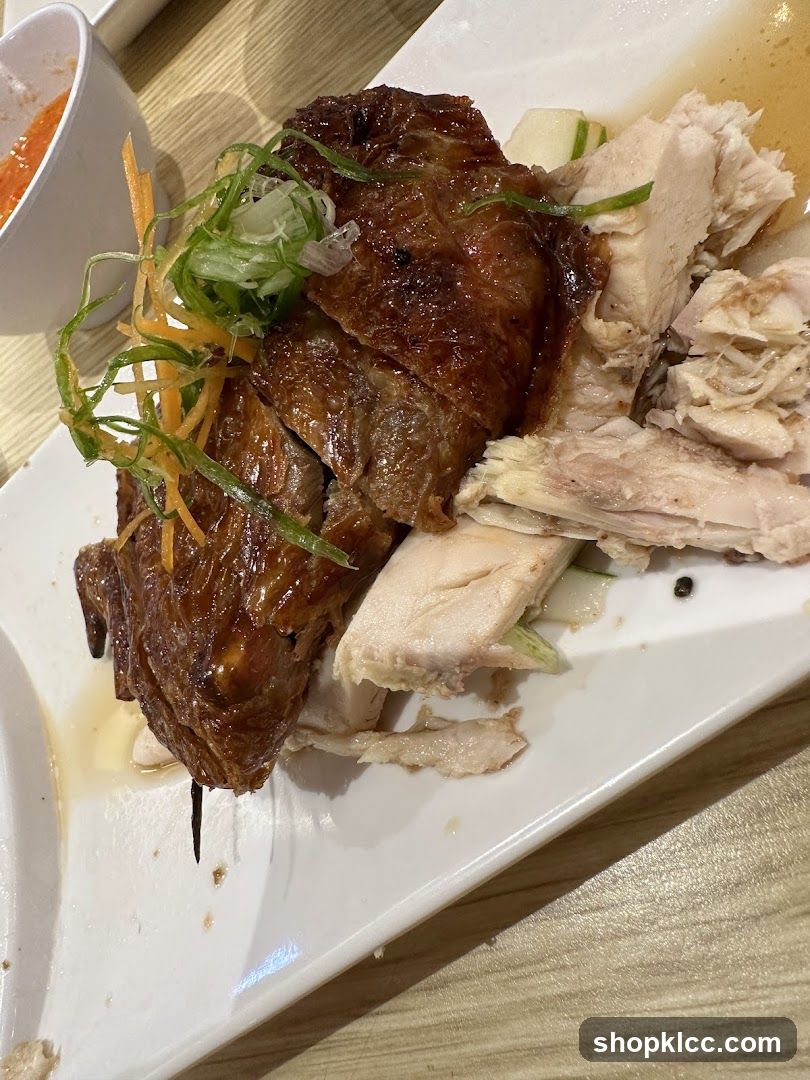 Roast Duck and Chicken Platter