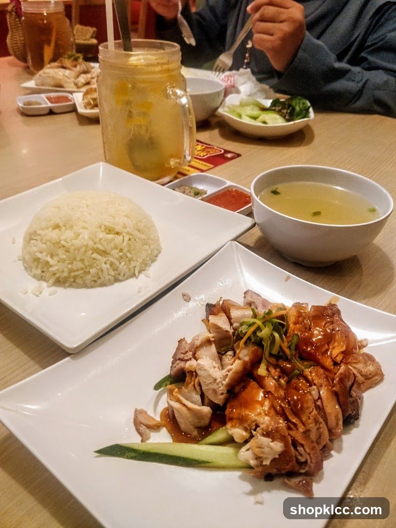 Hainanese Chicken Rice
