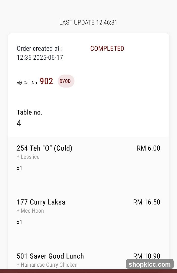 Order Details