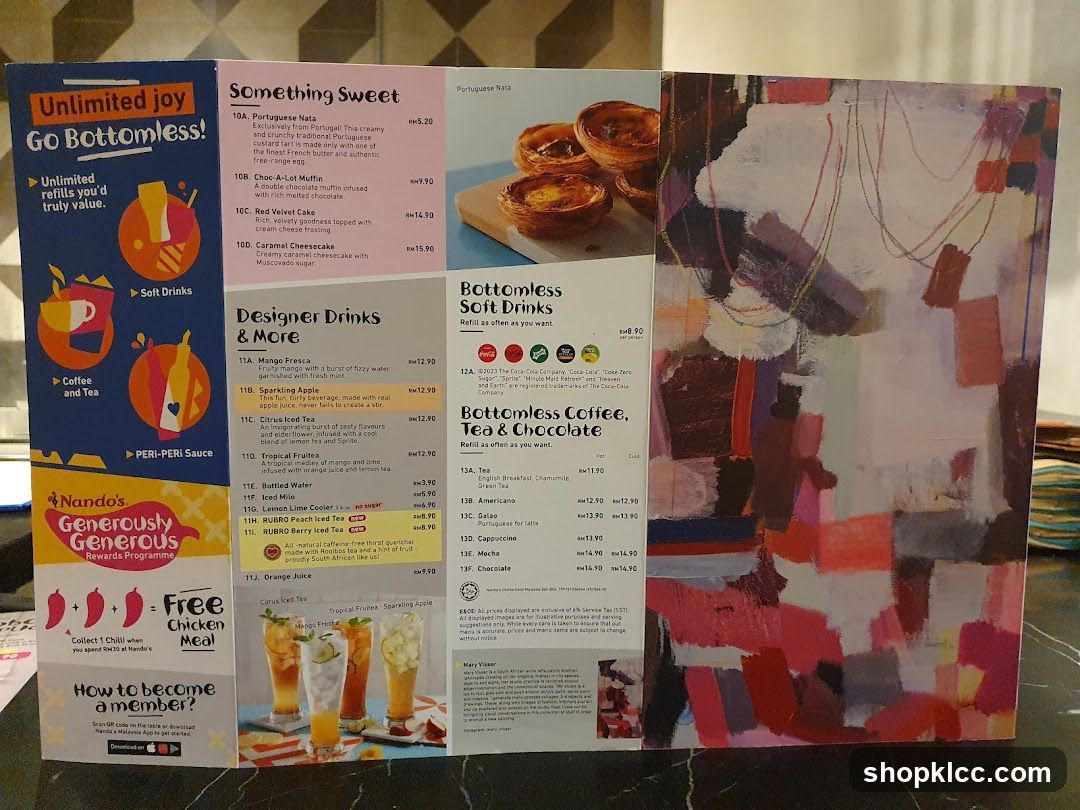 Nando's Menu