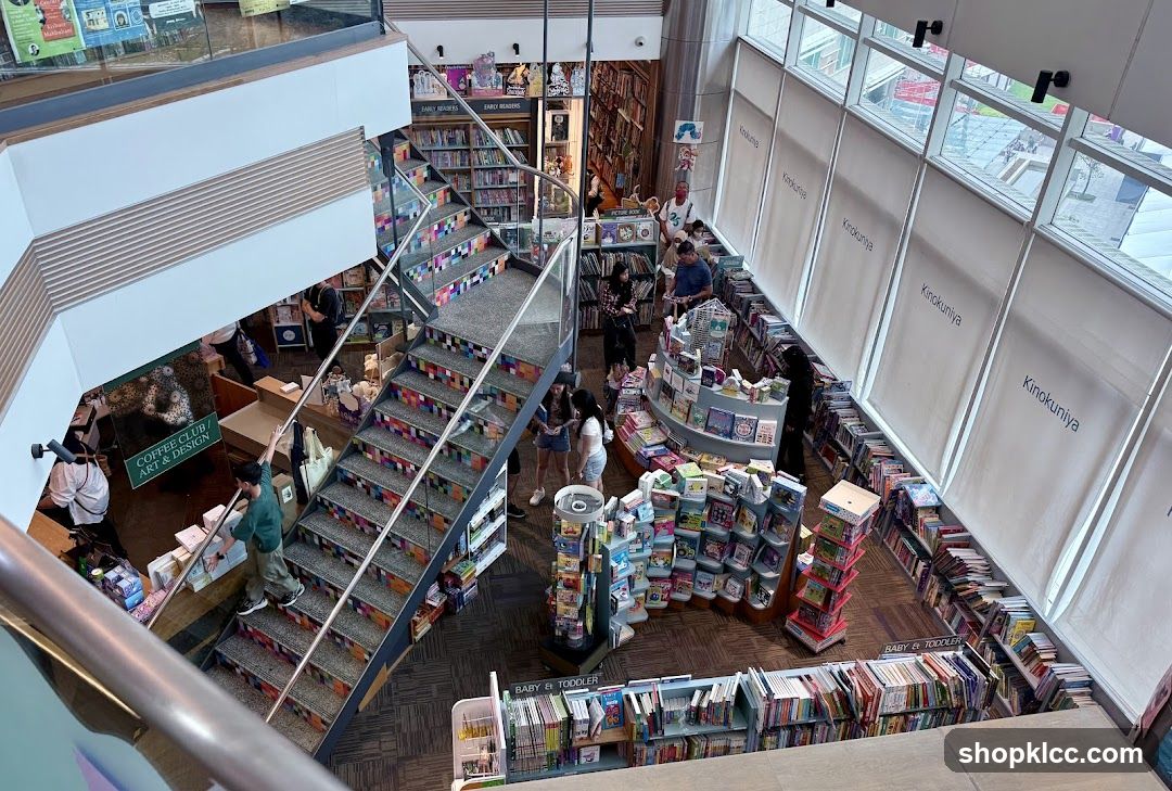 Interior of a bookstore