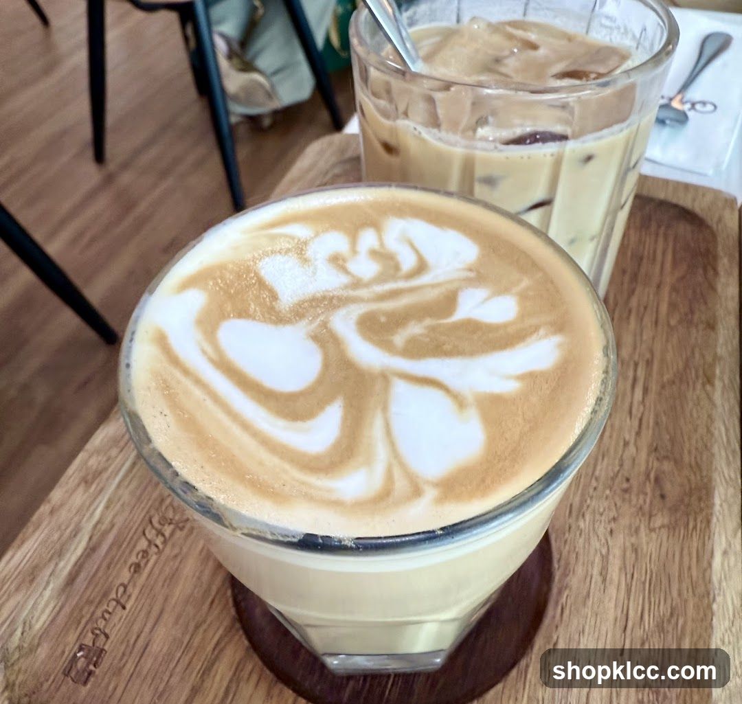 Latte Art and Iced Coffee