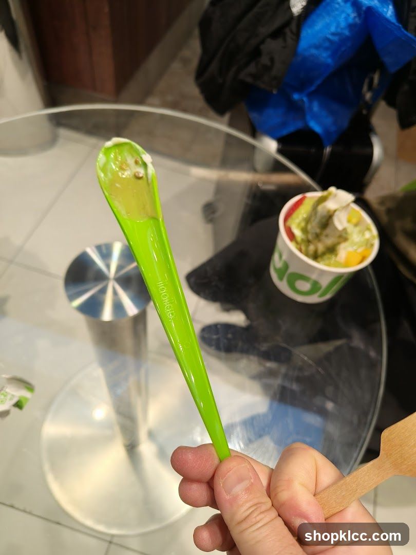 Frozen Yogurt with Toppings