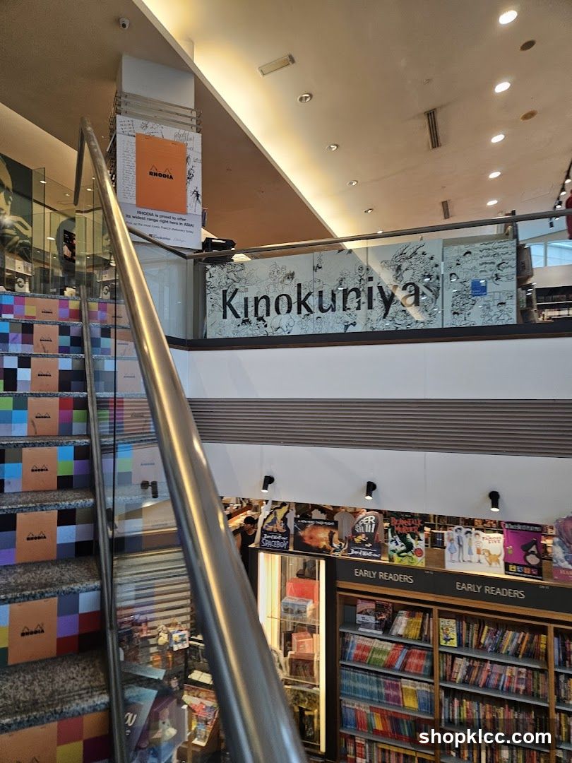 Kinokuniya Bookstore Interior