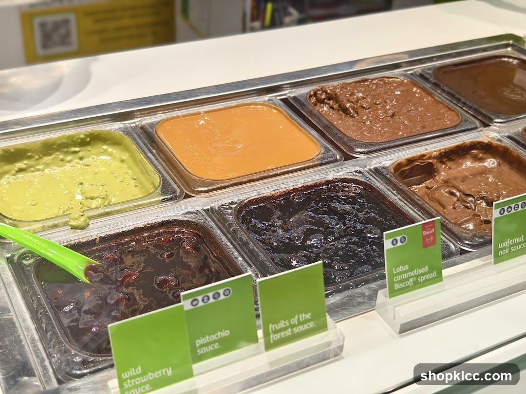Sauce Selection