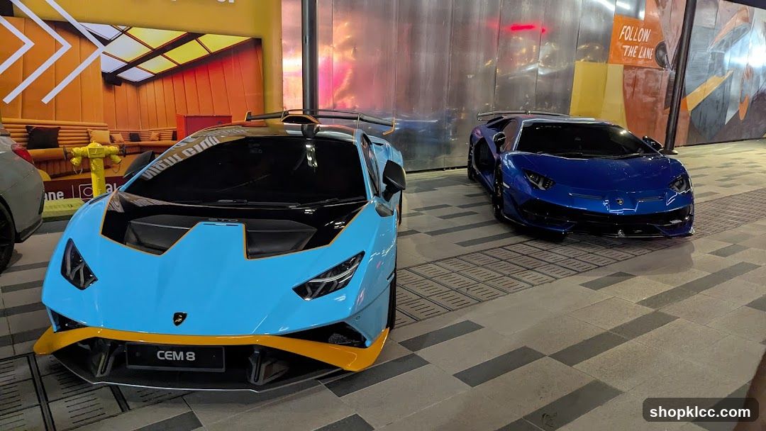 Two Luxury Sports Cars