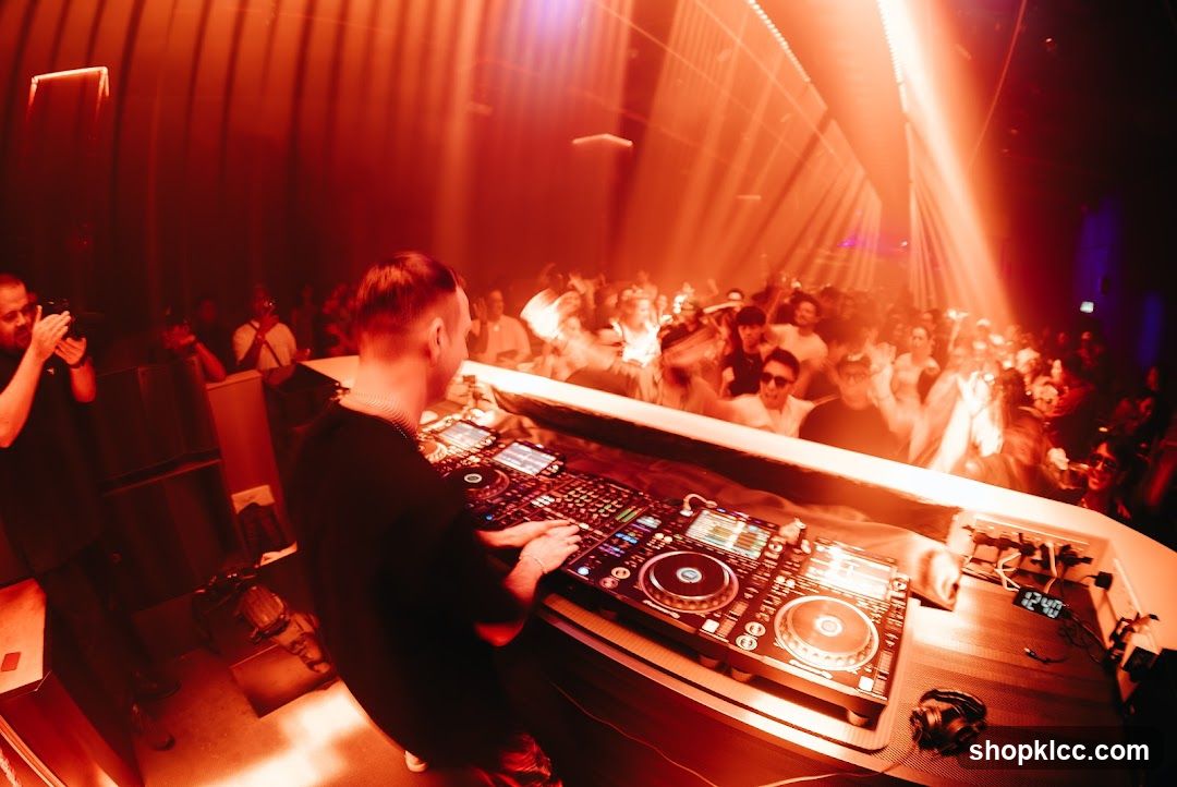 DJ performing in a club