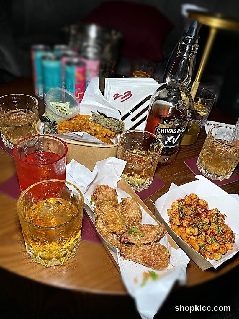 Bar Snacks and Drinks