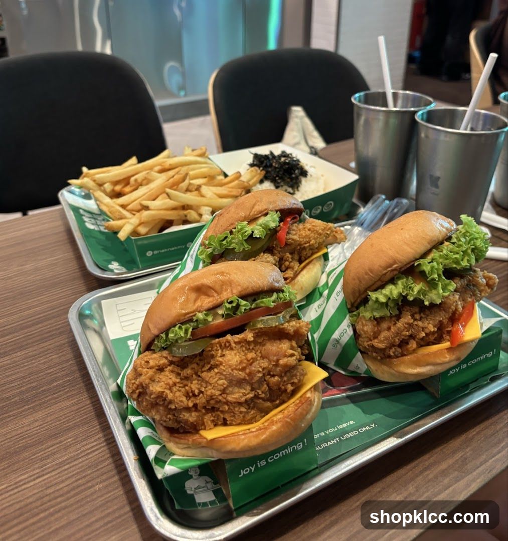 Burgers and Fries