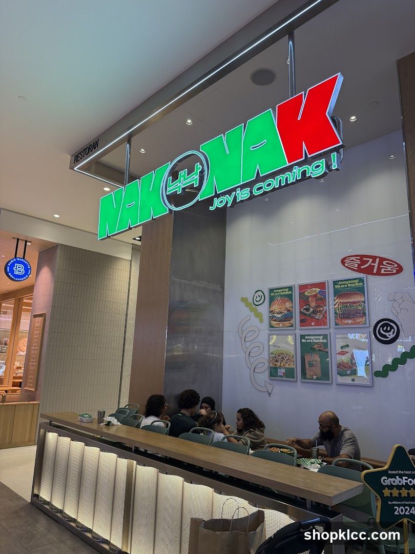 Restaurant Interior with Signage