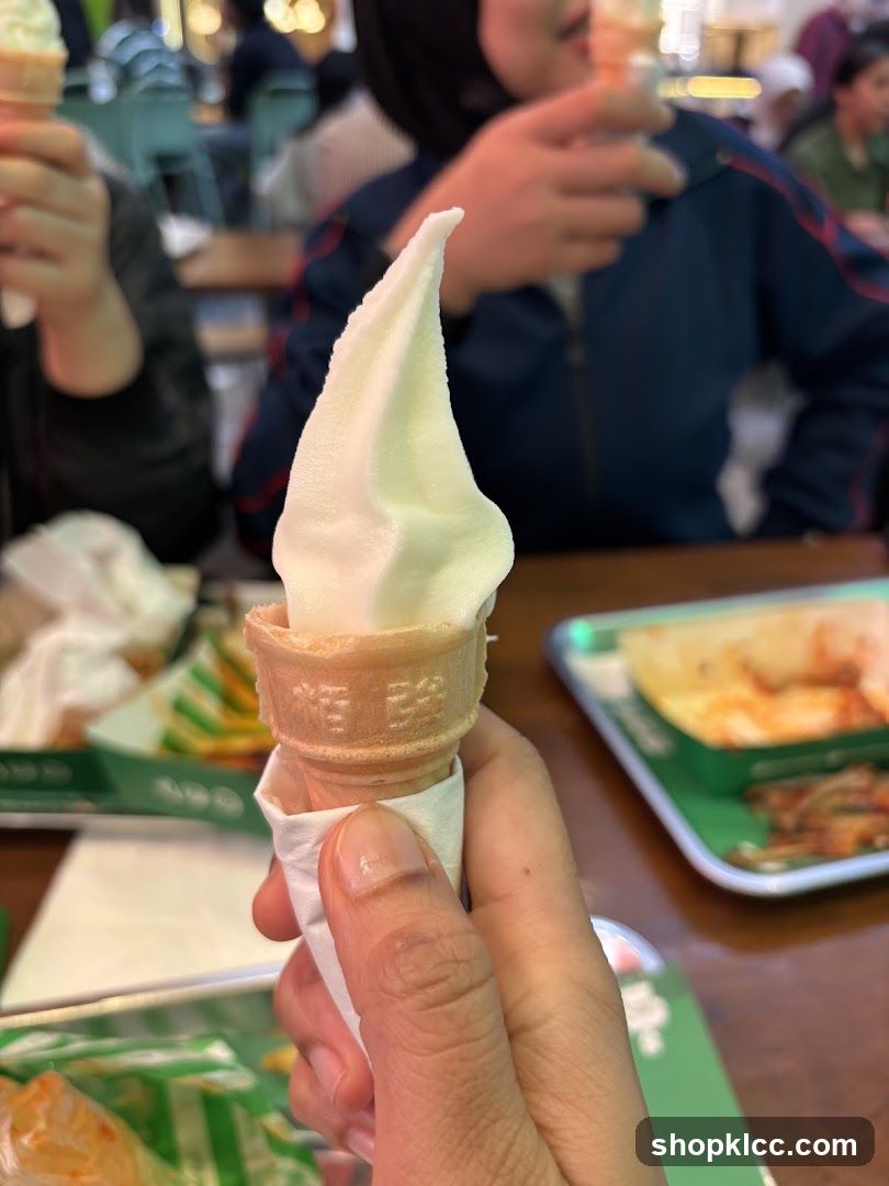 Soft Serve Ice Cream Cone