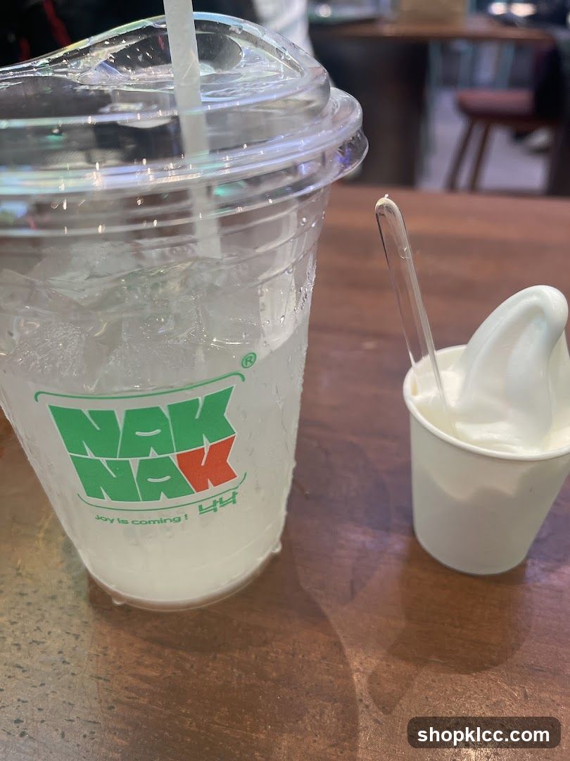 Beverage and Soft Serve Ice Cream