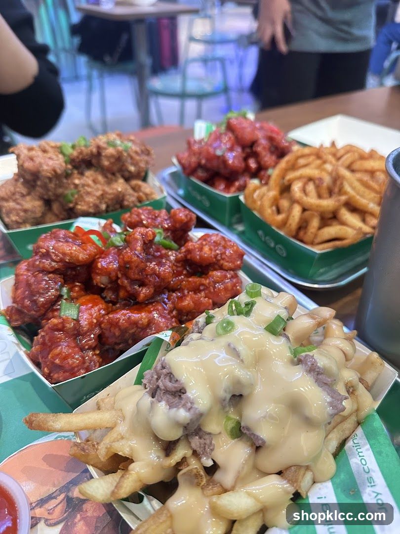 Fried Chicken and Fries