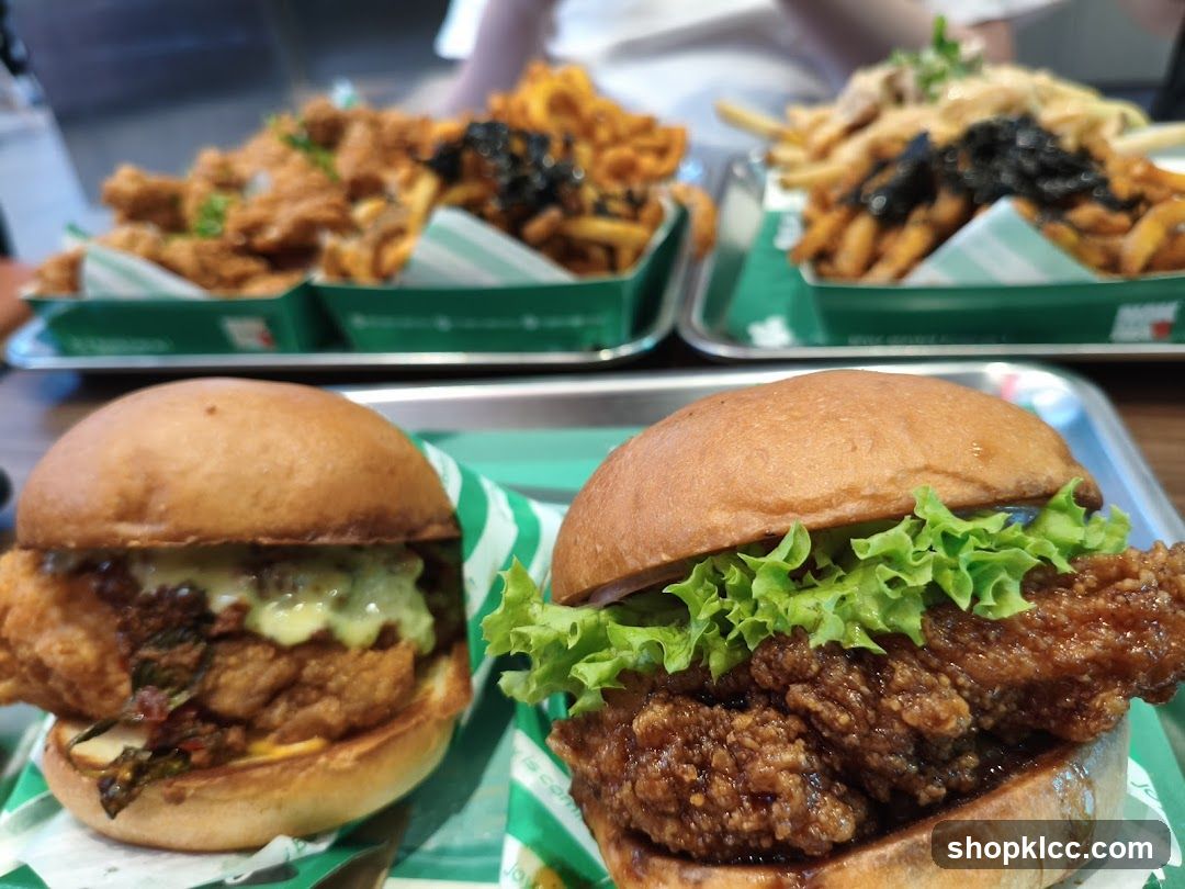 Burgers and Fries
