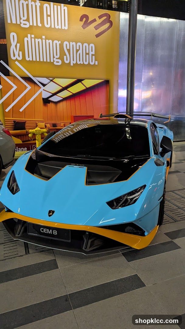 Lamborghini on Display