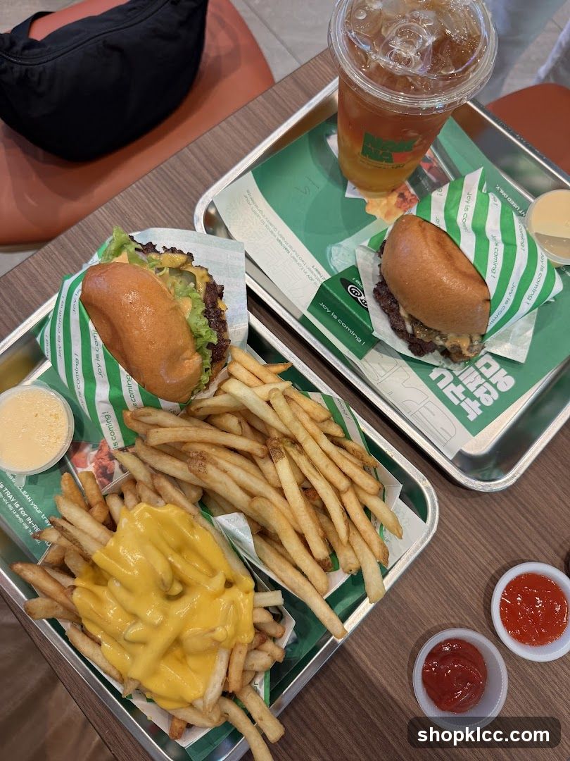 Burgers and Fries