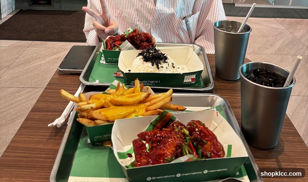 Fried Chicken and Fries