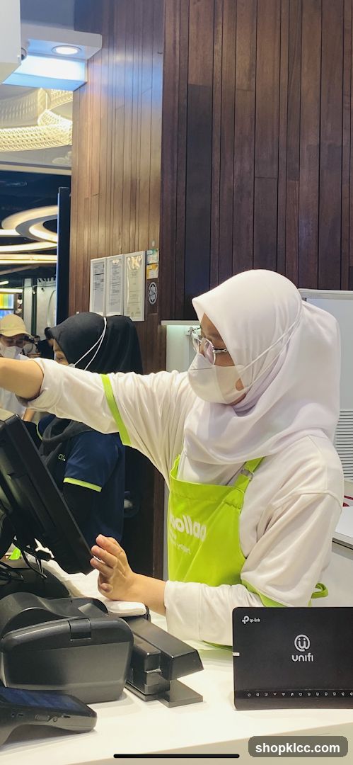 Cashier at Work