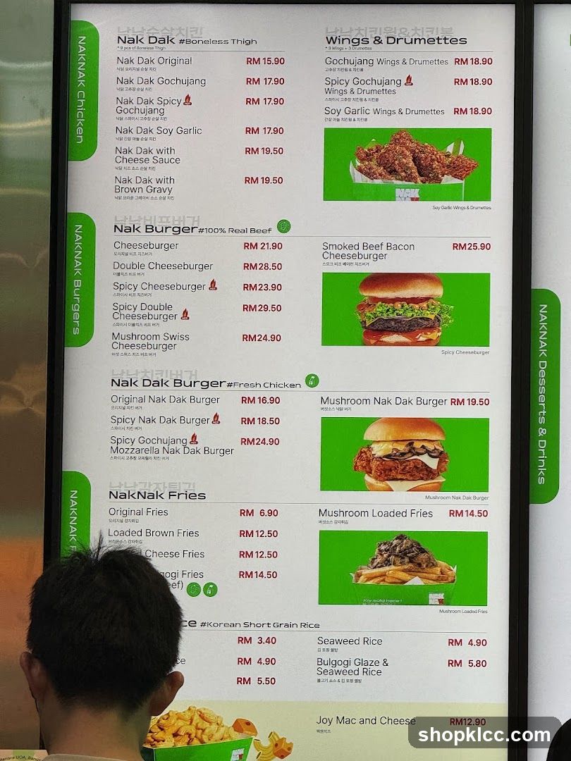 NAKNAK Chicken, Burgers, Fries, Desserts & Drinks