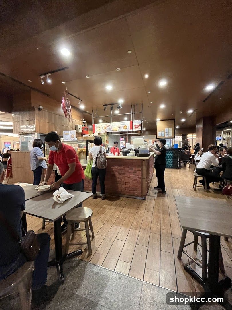 Food Court Dining Area