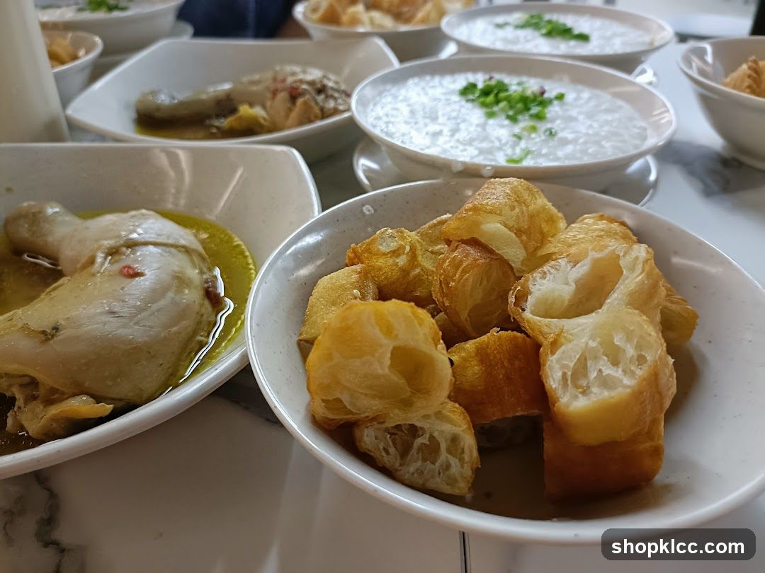 Congee and Fried Dough Sticks