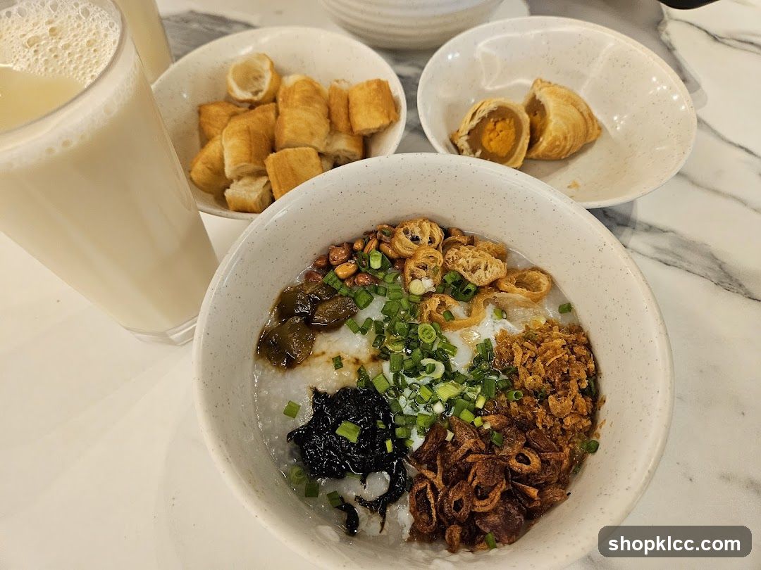 Congee and Soy Milk