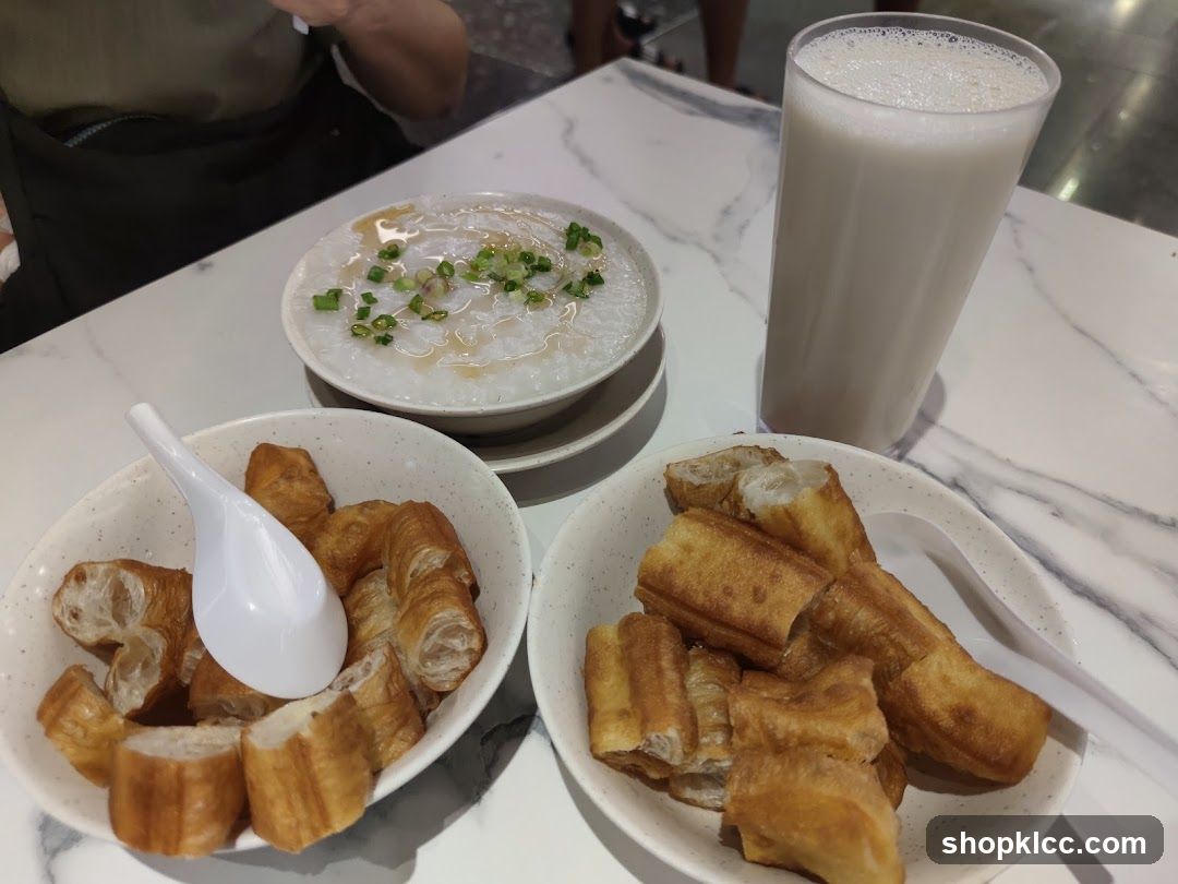 Congee and You Tiao