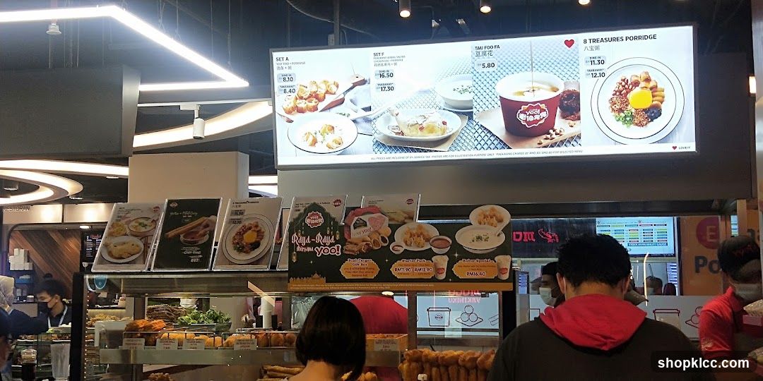Food Menu Display