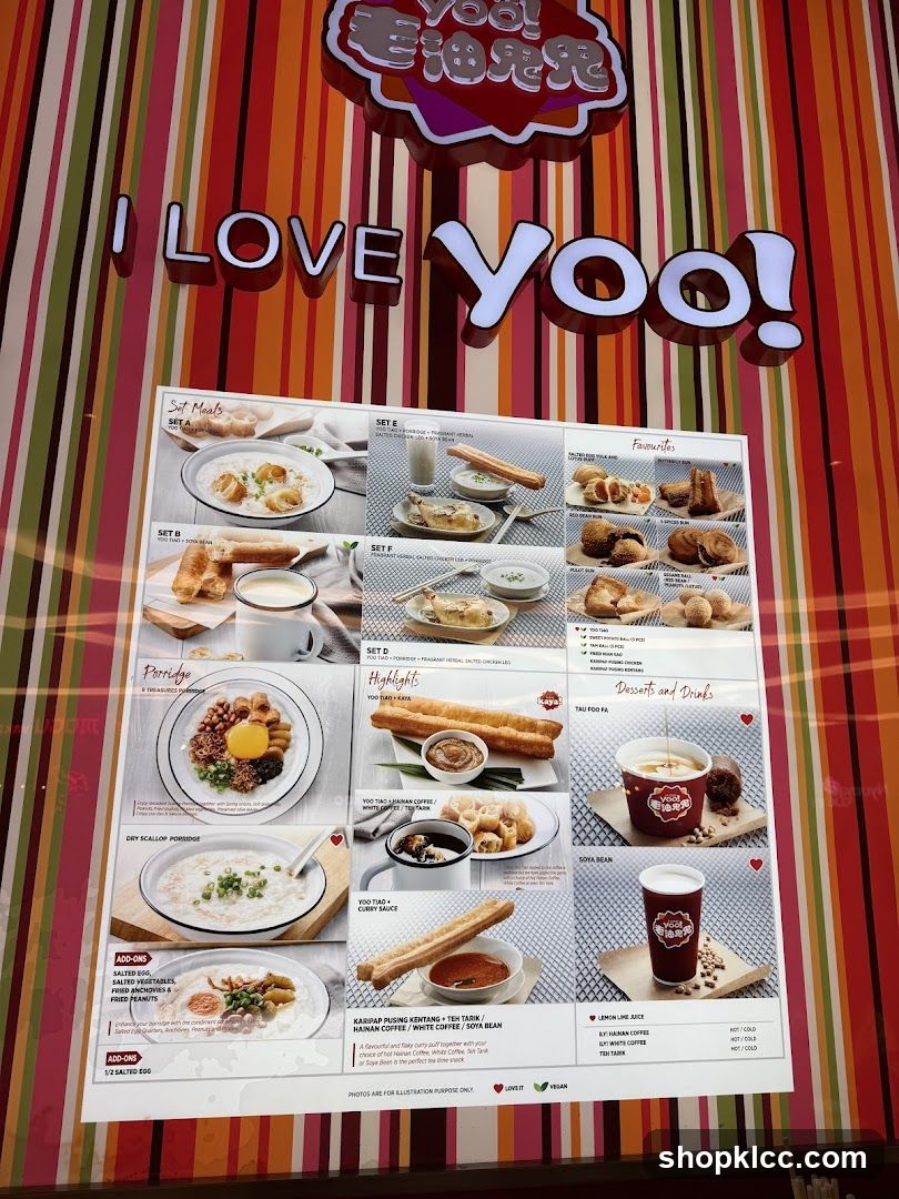 Yoo! Menu