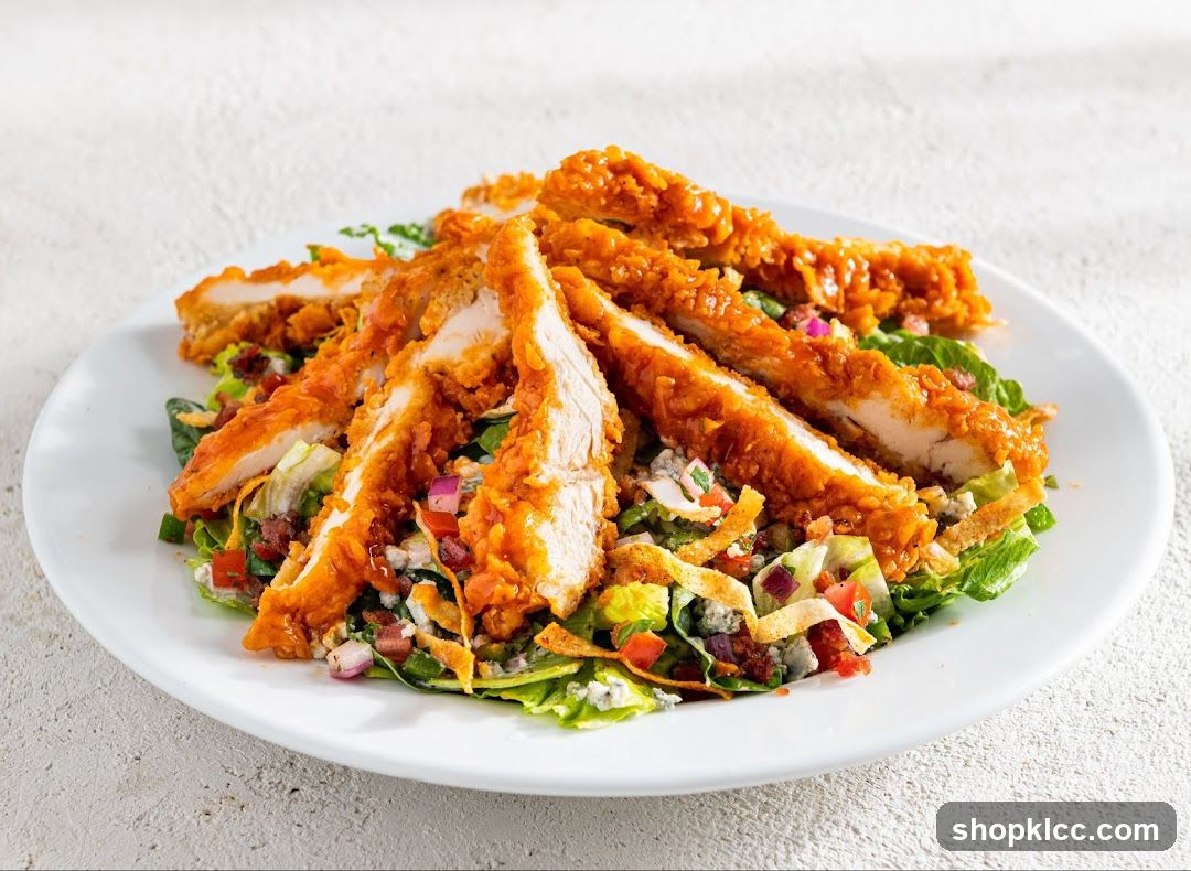 Crispy Chicken Salad