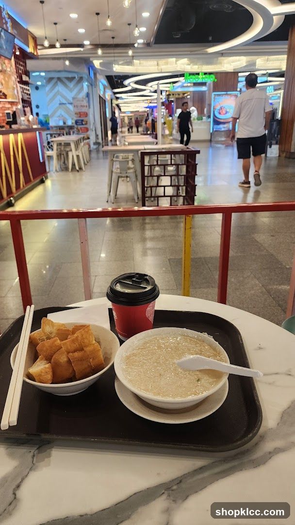 Congee and Fried Dough Sticks