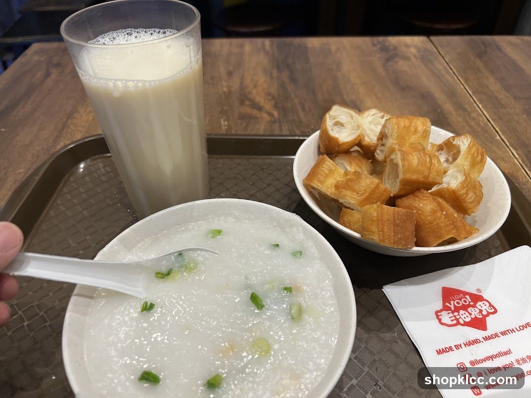 Congee and You Tiao