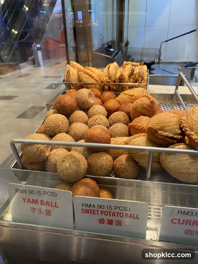 Fried Snacks Display