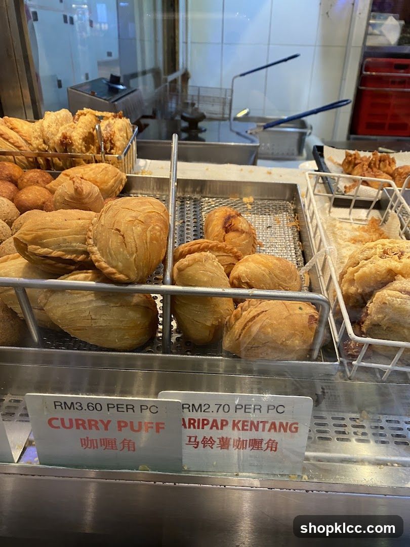 Fried Pastries Display