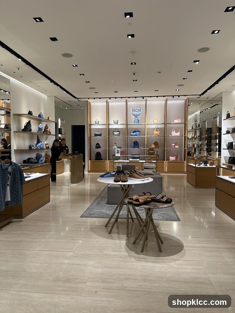 Luxury Handbag Store Interior