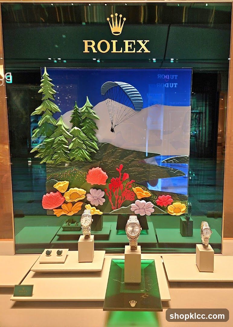 Rolex Window Display