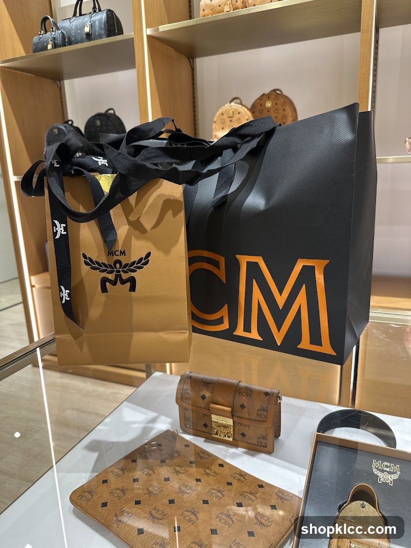 MCM Shopping Bags and Accessories