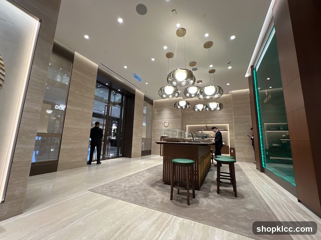 Luxury Watch Store Interior