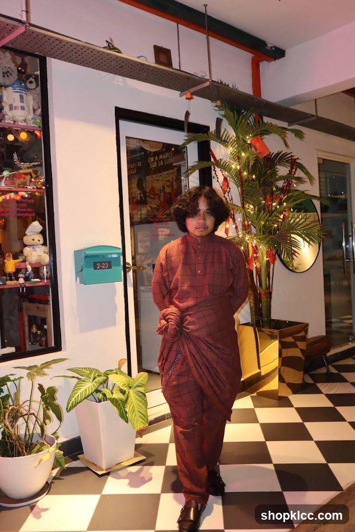 Man in Traditional Attire