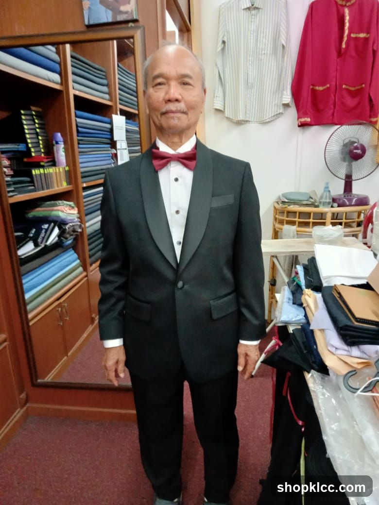 Tailor in a Tuxedo