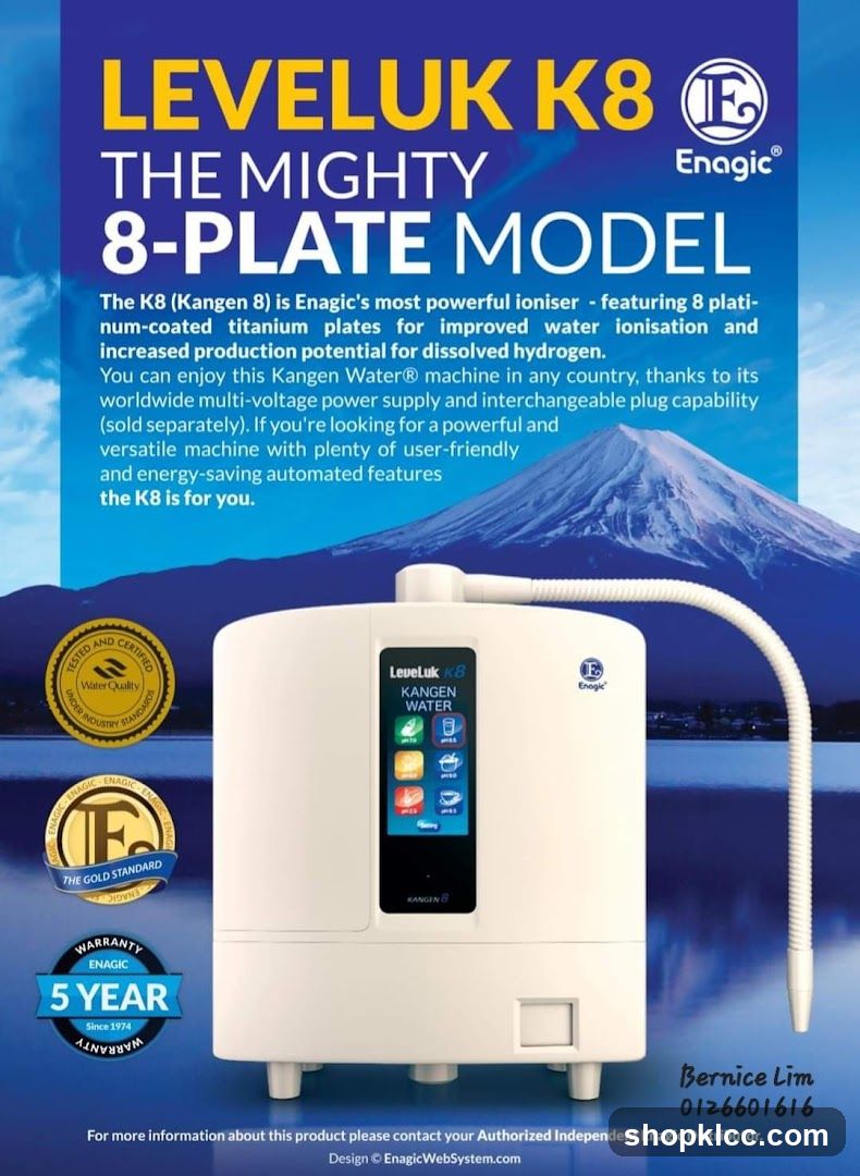 Enagic Leveluk K8 Water Ionizer
