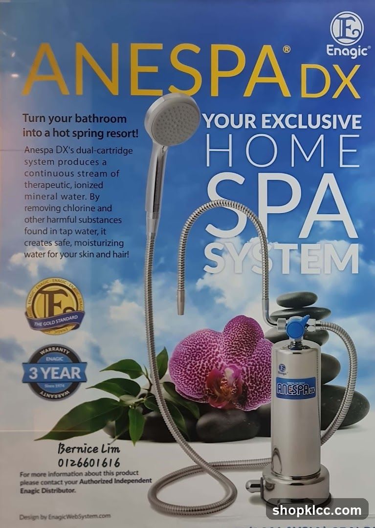 Anespa DX Home Spa System Advertisement