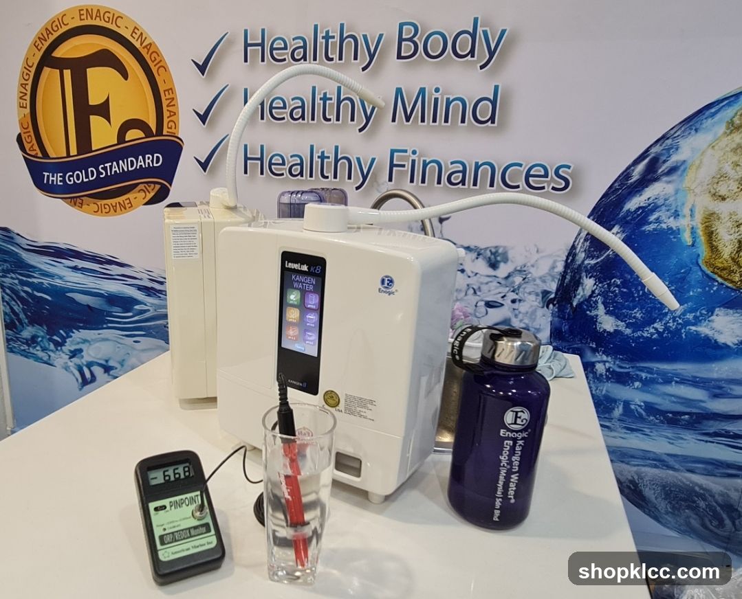 Enagic Kangen Water Machine Display